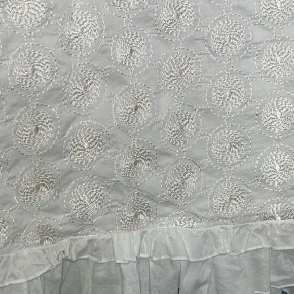 Lilly‎ Pulitzer Jacqueline Dress 4 Lace Tropical Fruit Pearl White Shift Ruffle - Picture 10 of 11